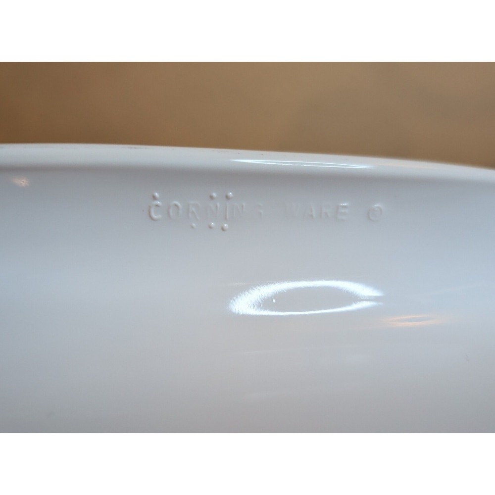Vintage Corningware Shadow Iris A-21-B Lasagna Pan Rectangular Open Roaster 12.5 - Picture 8 of 10